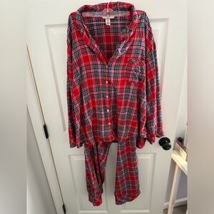 Victorias Secret flannel pajama set